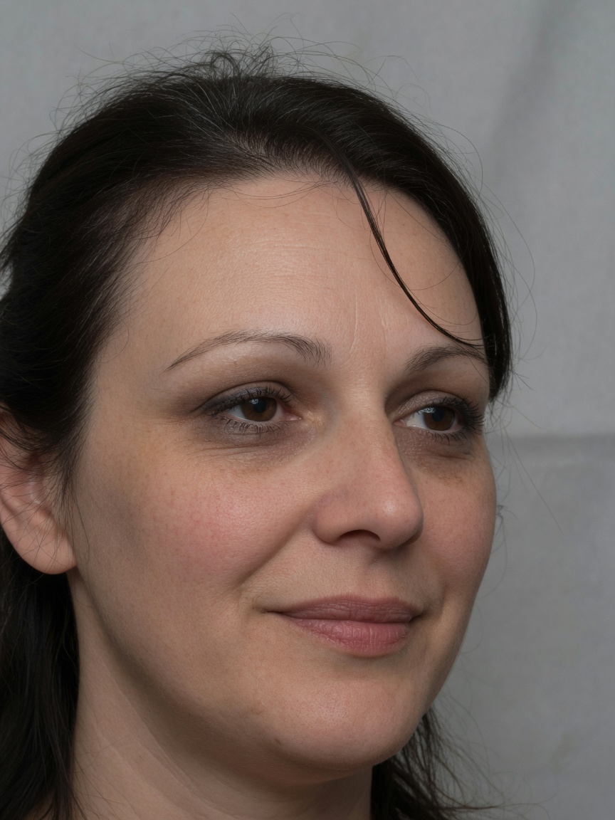 Portrait, commercial beauty — before